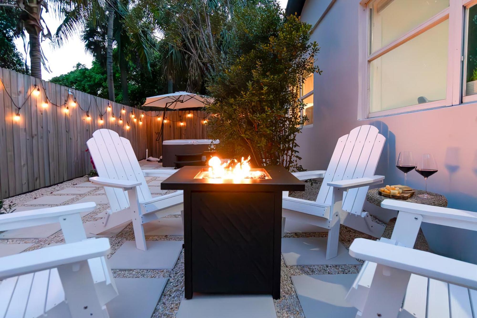 West Palm Beach Elegant 5Br With Hot Tub And Fire Pit Near Beach Eksteriør bilde